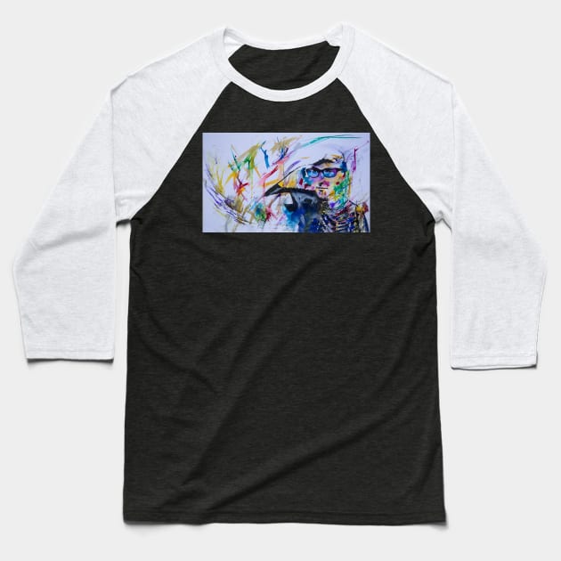 Moby Baseball T-Shirt by KissArt